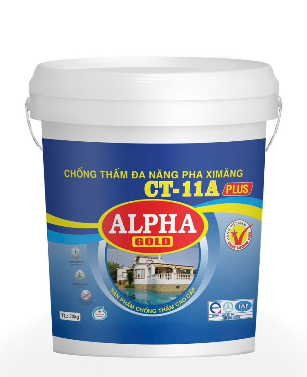 CHỐNG THẤM ĐA NĂNG CHUYÊN SÀN - ALPHA GOLD CT.11A PLUS