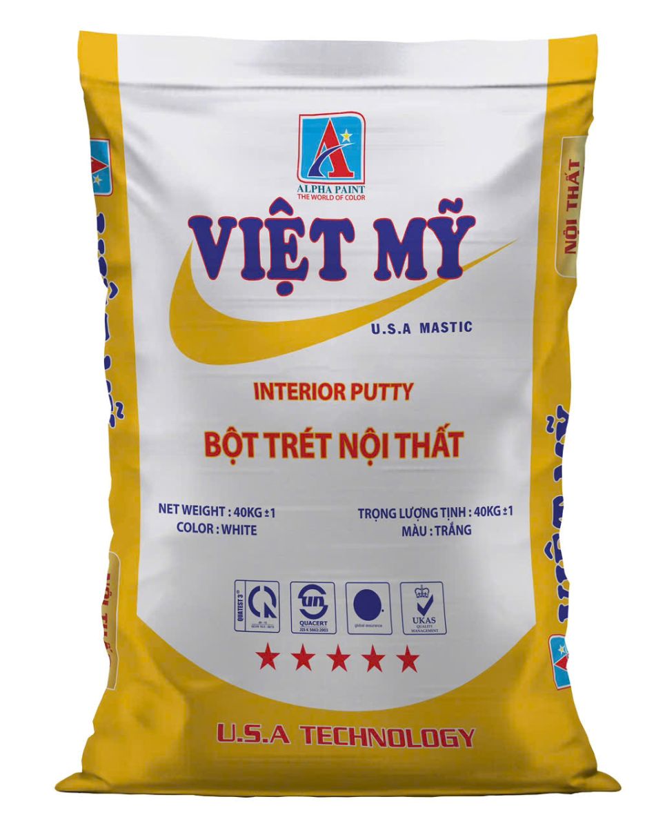 Bột trét nội thất Việt Mỹ - USA
